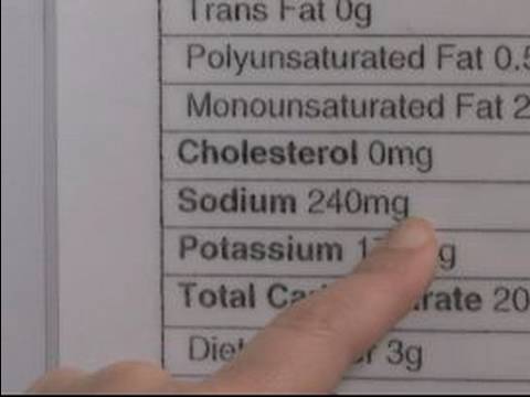 Sağlıklı Beslenme İçin Gıda Etiketleri Okuyun Nasıl : Gıda Etiketleri Üzerinde Sodyum  Resim 1