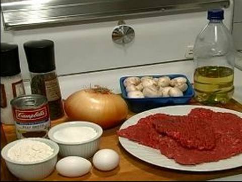 Tütsülenmiş Tavuk Kızarmış Biftek Tarifi : Tütsülenmiş Tavuk Kızarmış Biftek Tarifi İçin Malzemeler 