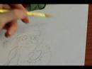 Çizgi film Noel Baba Çizmek İçin nasıl : Noel Baba Bir Çanta Karikatür Çizmek İçin Nasıl 