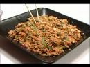 Çin Usulü Tavuk Nasıl Yapılır & Kızarmış Pirinç : Porsiyon Çin Usulü Tavuk Ve Kızarmış Pilav Resim 3