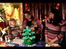 Çocuklar İçin Noel El Sanatları Yapım : Noel Yapışmasını Rulo Bitirme Çocuklar İçin El Sanatları  Resim 4