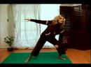 Hatha Yoga Pozisyonları Ayakta : Kol Ulaşmak Duran Savaşçı Hatha Yoga Poz  Resim 4