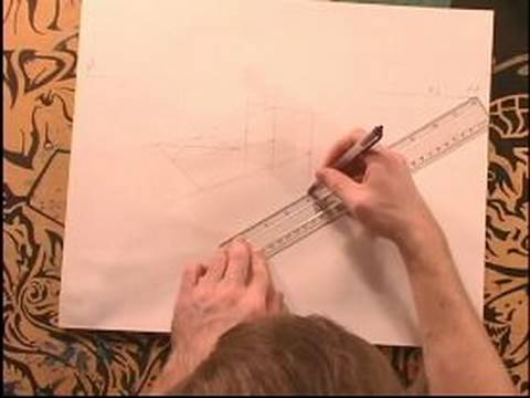 3-B Nesneler Çizmek İçin Nasıl: Orta Uçağın Bir 3-B Çizim Çizim: Pt. 4
