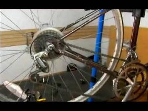 Bisiklet Tamir: Bir Bisiklet 's Yanlış Sürücü Tren Nasıl Resim 1
