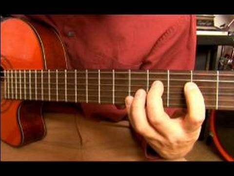 Bossa Nova Gitar İçinde C Major: Önlemler 1 Ve 2 Bir Bossa Nova Gitar Şarkının İçinde C Major