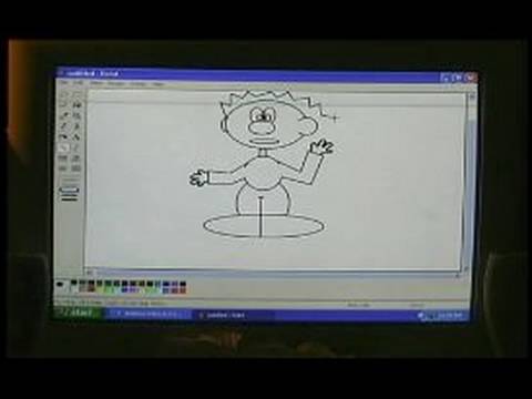 Çizgi Film Microsoft Paint'te Çizim Yapmak Nasıl: Karikatür Saç Microsoft Paint'te Çizim Yapmak Nasıl