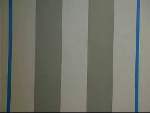 Duvarlarında Stripes Boya Nasıl : Duvar Boya Çizgili Kontrast Nasıl 