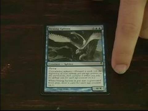 Magic The Gathering: Mavi Kart Kılavuzu: Sfenks Mavi Üzücü Kartı Büyüye Toplama Resim 1