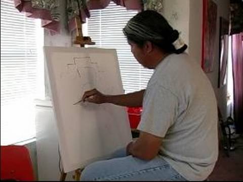 Nasıl Geleneksel Navajo Boya İçin Sanat: Geleneksel Bir Navajo Resim Evrimi: Pt. 1 Resim 1