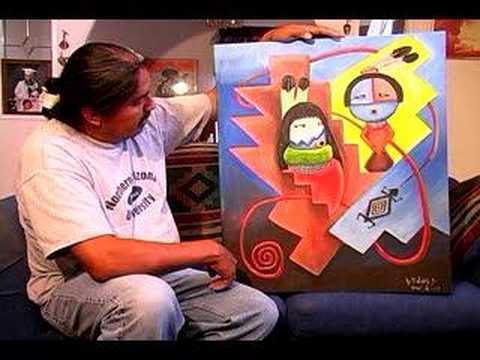 Nasıl Geleneksel Navajo Boya İçin Sanat: Geleneksel Navajo Yerli Amerikan Sanatının Önemli Sembolleri: Pt. 1 Resim 1