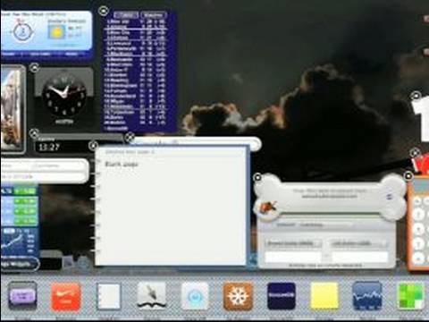 Yeni Özellikler, Mac Os X Leopard: Mac Os X Leopard Filmler Dashboard Widget Kullanma Resim 1