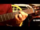 Bossa Nova Gitar D Düz Major: Nasıl Oyun D A Düz Akorları Bir Gitar Dize