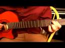 Bossa Nova Gitar İçinde C Major: Önlemler 17 Ve 18 Bir Bossa Nova Gitar Şarkının İçinde C Major
