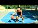 Kadınlar İçin Basketbol İpuçları : Sabit Bir Basketbol Crossover İle Matkap Top Sürme 