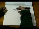 Noel Karakter Karikatür Çizmek İçin Nasıl: Nasıl Bir Çizgi Film Kardan Adam Ayrıntı Eklemek İçin