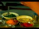 Kolay Hint Vejetaryen Yemek Tarifleri: Kesme Patlıcan İçin Vejetaryen Baharatlı Patlıcan Resim 3