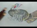 Nasıl Bir Türkiye Beraberlik İçin: Nasıl Bir Türkiye Kuyruk Ve Kanatları Çizim Yaparken Renk Resim 3