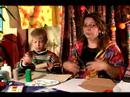 Çocuklar İçin Noel El Sanatları Yapım: Daire Pergel İle Çocuklar İçin Noel El Sanatları İçin Çizim Resim 4