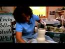 Nasıl Seramik Bardak Ve Vazo Yapmak: Büyük Çömlek Silindir Şekillendirme Resim 4
