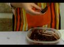 Yemekten Sonra Süslü Çikolata Tarifleri : Kuru Üzüm Likörü Kümeleri İçin Dolum Kağıt Tutucuları  Resim 4