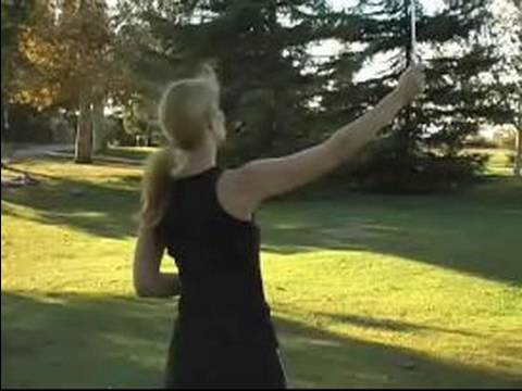 Baton Twirl Nasıl Öğrenin: Boyun Ve Sırt Arkasında Bir Baton Twirling