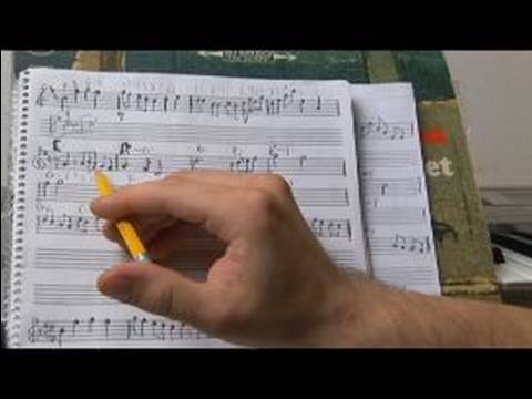 Bb (Si Bemol) Majör Diyez Ve Daireler Analiz Etmek İçin Nasıl Bb (Si Bemol) Piyano Melodileri Çalmak :  Resim 1