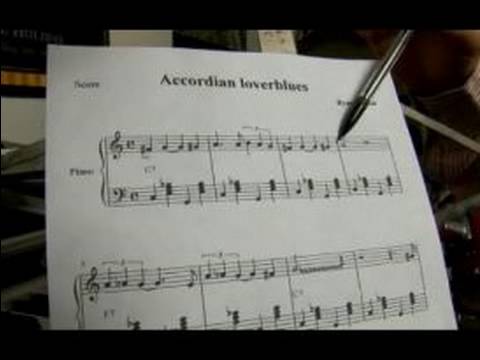 C Büyük Akordiyon Çalmayı: Okuma Ve Akordeon C Major Bölüm 2 Oynamaya Sight