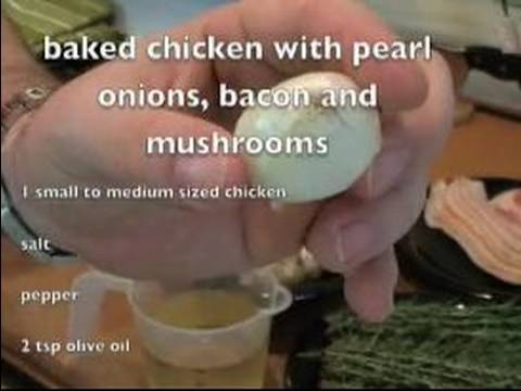 Fırında Tavuk Tarifi : Fırında Tavuk İçin Malzemeler 
