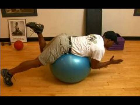 Fitness İpuçları Ve Bir İstikrar Topu Nasıl Kullanılır: Nasıl Bir Physioball Üzerinde Bir X-Connect Egzersiz Yapmak Resim 1