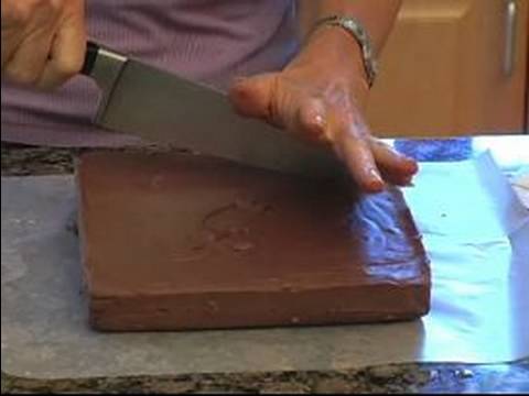 Fudge Tarifi Ev Yapımı Çikolata : Çikolata Sosu Kesim 