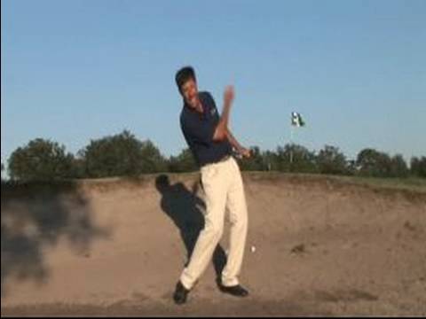 Golf Putt : Golf Yokuş Yukarı Bir Kum Shot Hit Nasıl  Resim 1
