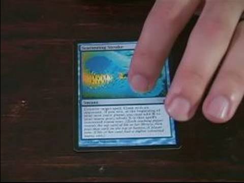 Magic The Gathering: Mavi Kart Kılavuzu: Scatering Kontur Mavi Kart Büyüye Toplama Resim 1