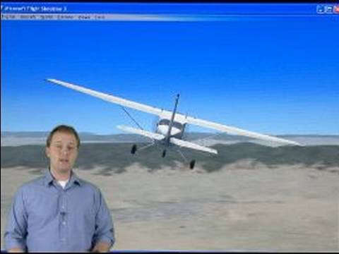 Microsoft Flight Simulator X Kullanmak Nasıl: Microsoft Flight Simulator Uçuşta Güçleri Resim 1