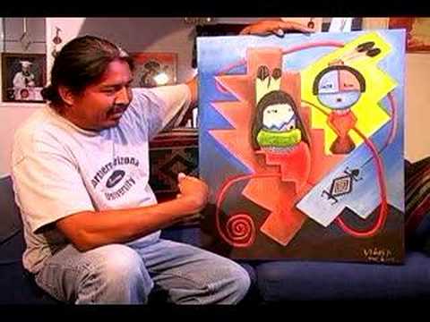 Nasıl Boya İçin Navajo Kültür: Navajo Kızılderili Sanatta Önemli Sembolleri Bölüm 2 Resim 1