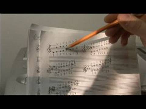 Nasıl C Piyano Melodiler Oynamak: Bir Yazılı C Ölçek Üzerinde Piyano Çalmayı Resim 1