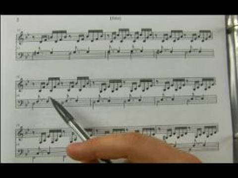 Nasıl Klasik Müzik Okumak İçin: Bb Anahtar : Si Bemol (Bb)Klasik Müzik Önlemleri 16-19 Oyun  Resim 1