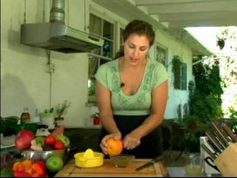 Nasıl Meyve Kesmek İçin: Nasıl Yapılır Lezzet Portakal Resim 1