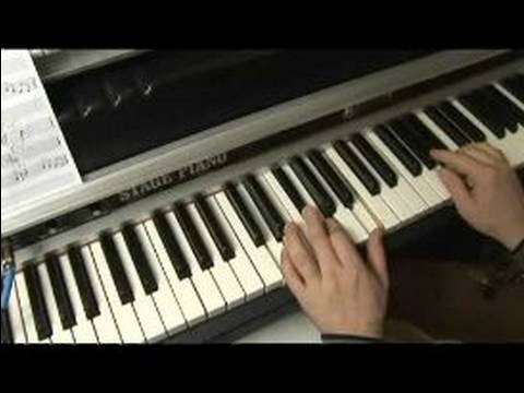 Nasıl Piyano Melodileri D Play: Yedinci Ve Sekizinci Önlemler Piyano Melodi D Major Öğrenme