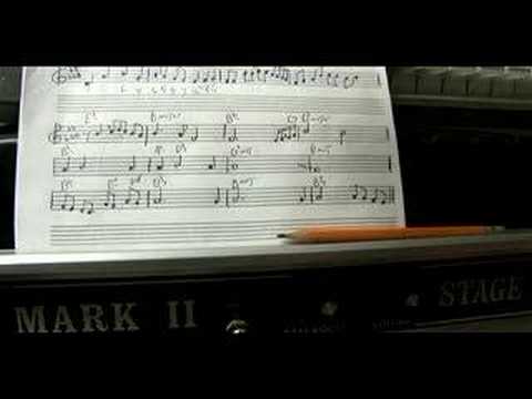 Nasıl Piyano Melodileri Db Oynamak İçin (D Düz): Db Piyano Bir Melodi Çalmayı (D Düz): Part 6