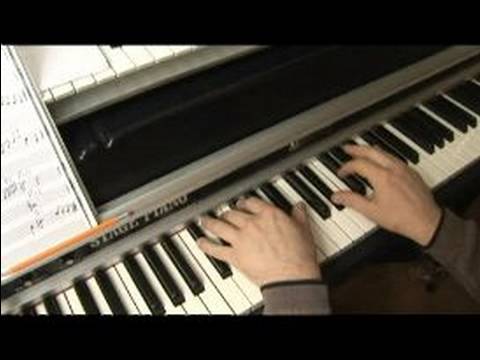 Nasıl Piyano Melodileri E Oynamak İçin: Dokuzuncu Ve Onuncu Önlemler Piyano Bir Melodi E Öğrenme Büyük