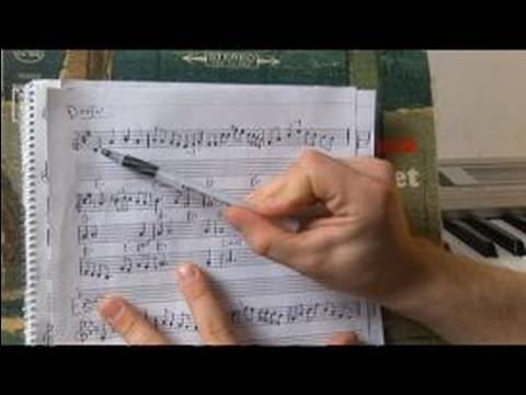 Nasıl Piyano Melodileri F Oynamak İçin: Eb Major Ölçekli Okuma Ve F Büyük Oynamaya Resim 1