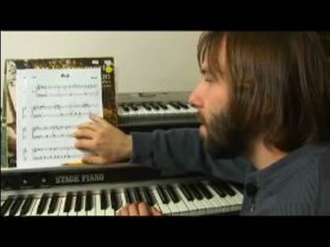 Piyano Ritimleri Ve Dinlenirken D Major: Nasıl Noktalı Notlar D Major Piyano Üzerinde Oku