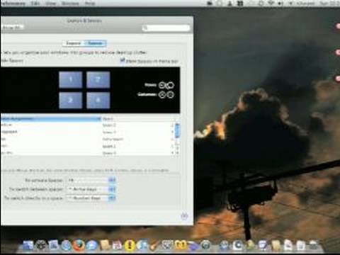 Yeni Özellikler, Mac Os X Leopard: Mac Os X Leopard Spaces Kullanarak