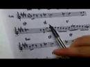 E Anahtar Bir Müzikal Sahte Kitap Okumayı: Önlemler 7 Ve 8 E Bir Caz Şarkısı Oynarken Büyük