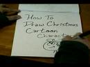 Noel Karakter Karikatür Çizmek İçin Nasıl: Bir Çizgi Film Tatil Elf Alt Vücut Çizim