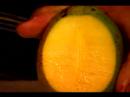 Sağlıklı Ham Yemek Tarifleri: Mango Meyve Salatası İçin Hazırlanıyor.