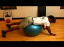 Fitness İpuçları Ve Bir İstikrar Topu Nasıl Kullanılır: Nasıl Bir Physioball Üzerinde Bir X-Connect Egzersiz Yapmak Resim 3