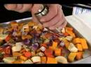 Kavrulmuş Kök Herb Sebze Pişirmek İçin Nasıl: Tuz, Biber Ve Beyaz Sirke İçin Sebze Yemek Tarifleri Ekleme Resim 3