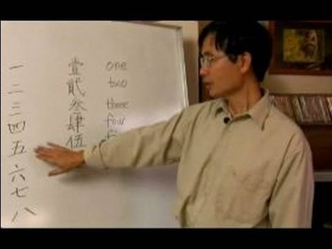 Çince Karakterler Ve Yazma Konturlar: 7 Ve 8 Numaralar Çince Olarak Yazmak İçin Kolay Yolu Resim 1