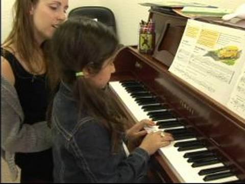 Çocuklar İçin Piyano Dersleri: Sayma Teknikleri : Ders Dokuz Sayım: Çocuklar İçin Piyano 